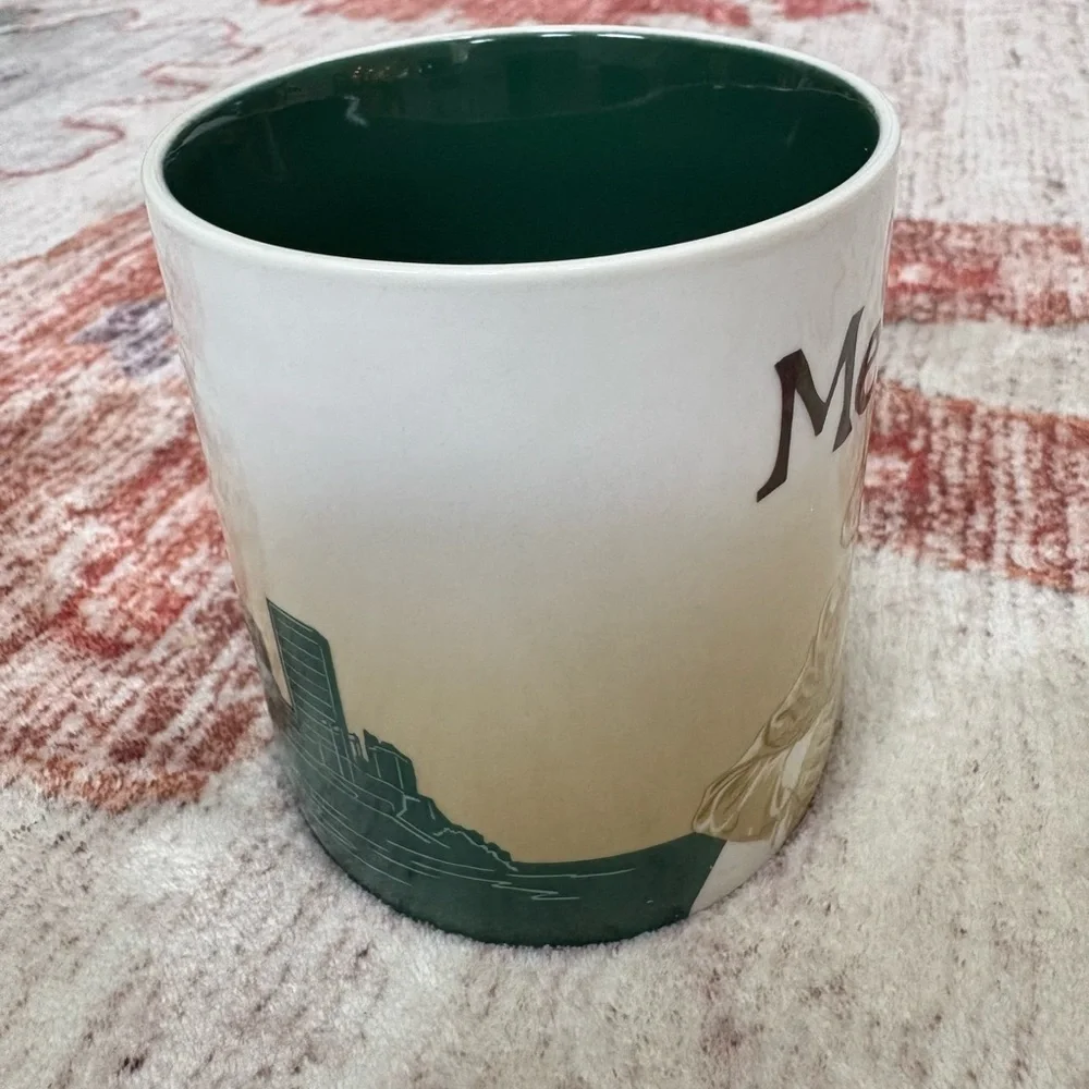 Memphis Tennessee Global Icon Starbucks Coffee Collector Mug 2011 **chip on rim*